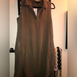NWT Tencel Velvet Heart Dress Small